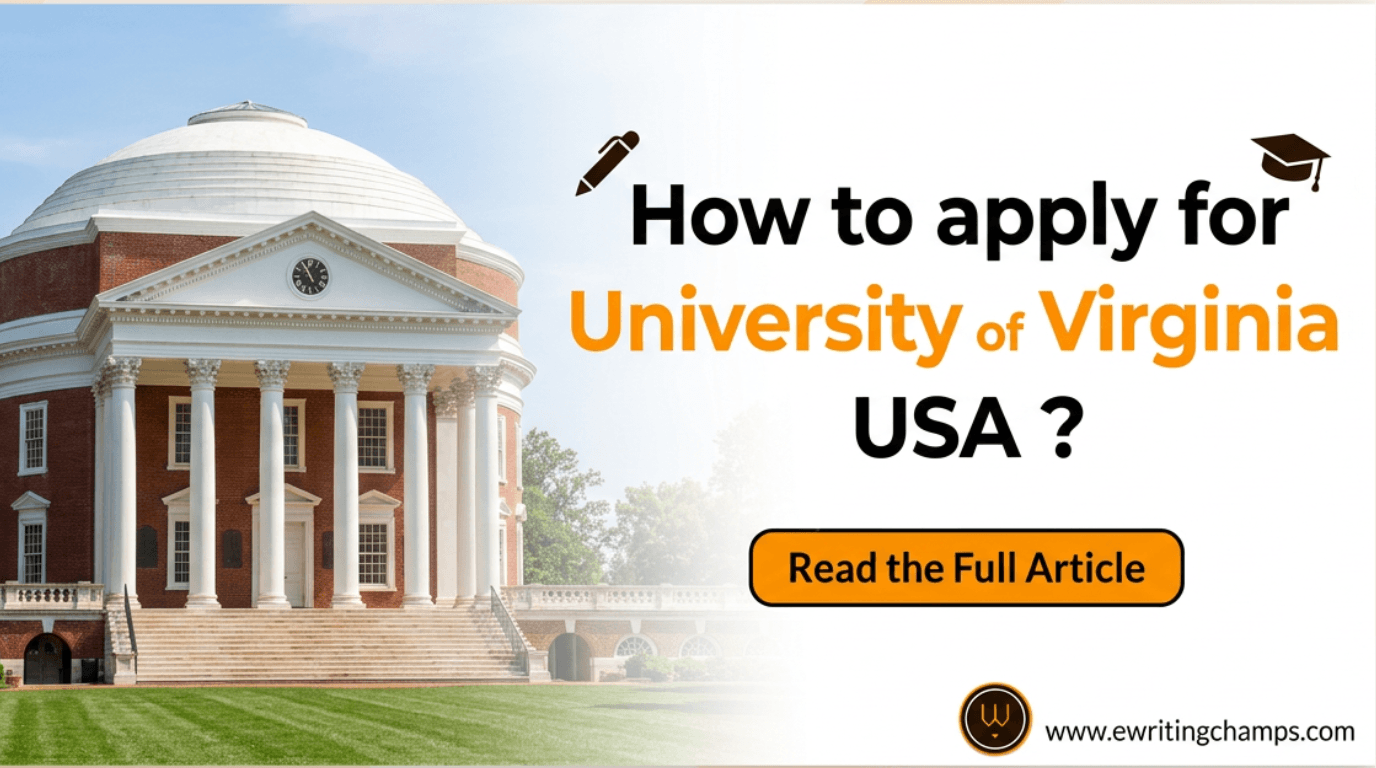 How to apply for University of Virginia USA ?