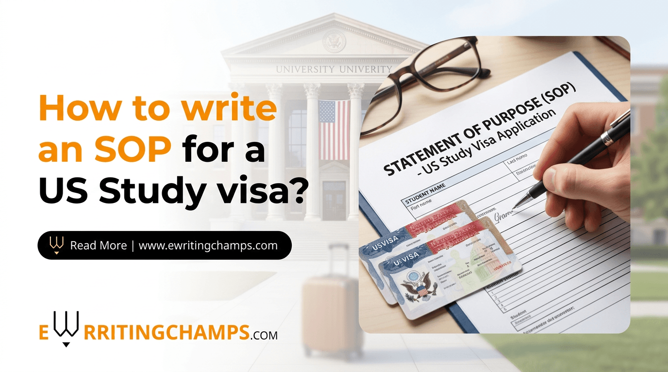 How to write an SOP for a US Study visa?
