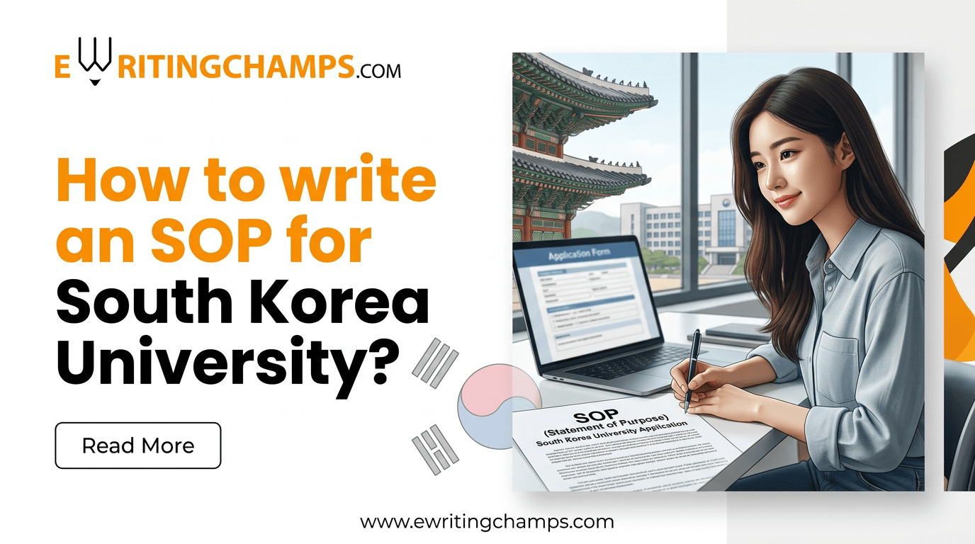 How to write an SOP for South Korea University?