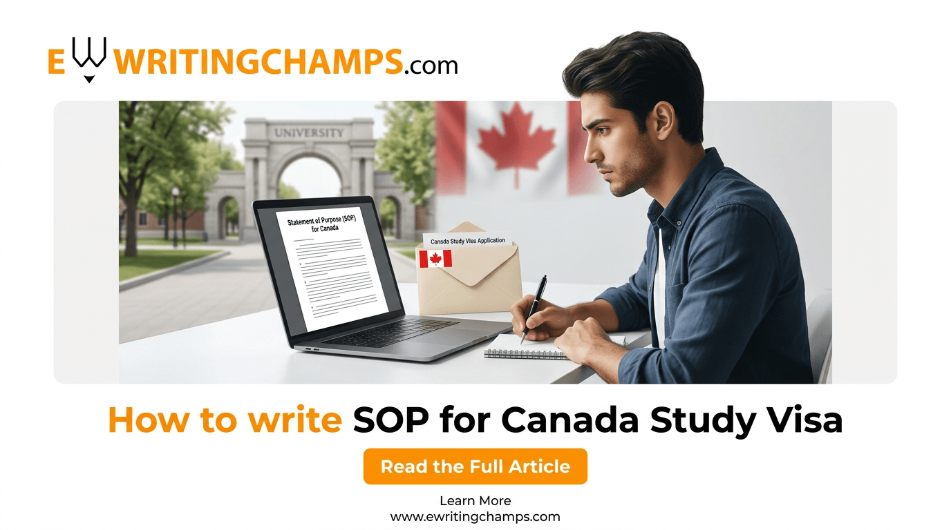 How to write SOP for Canada Study Visa