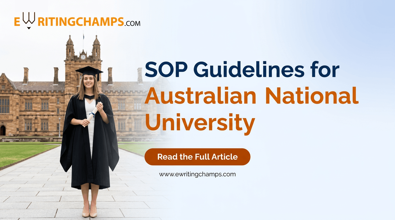 SOP Guidelines for Australian National University