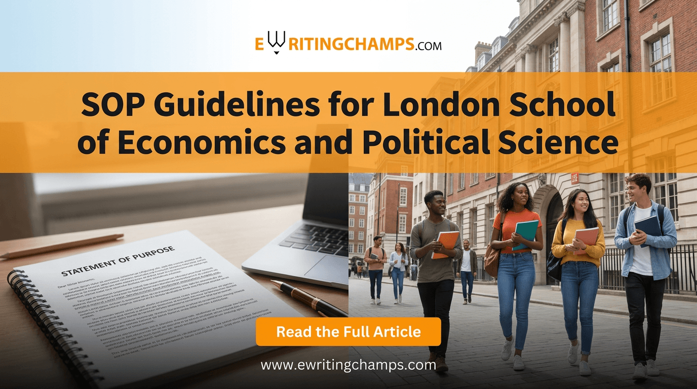 SOP Guidelines for London School of Economics and Political Science