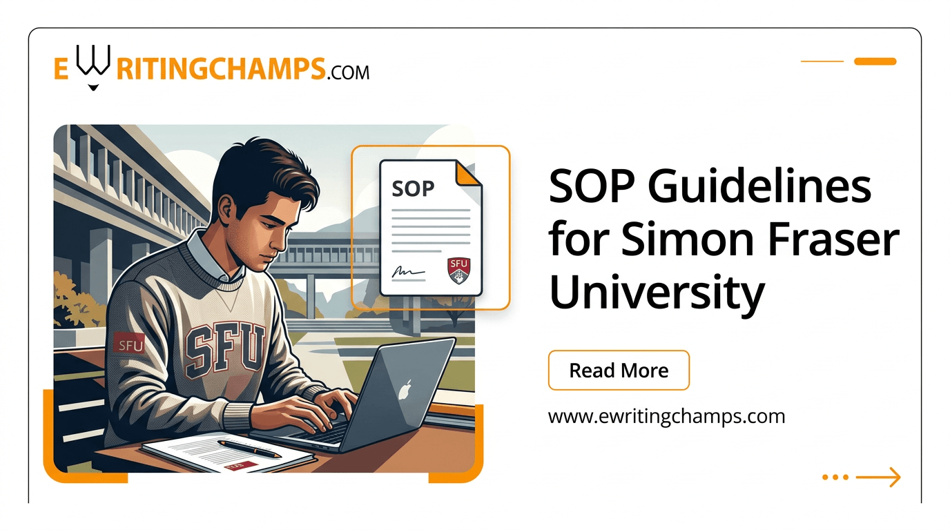 SOP Guidelines for Simon Fraser University