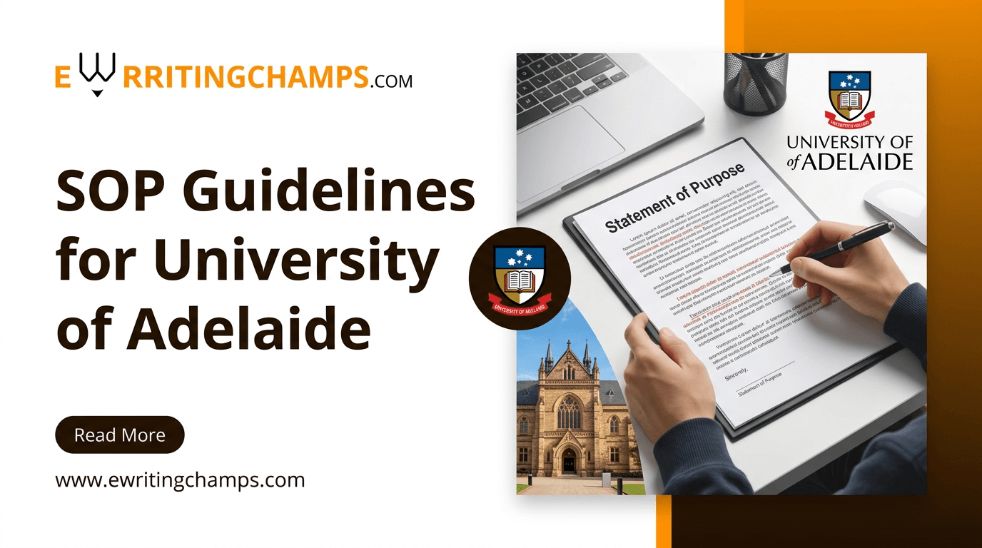 SOP Guidelines for University of Adelaide