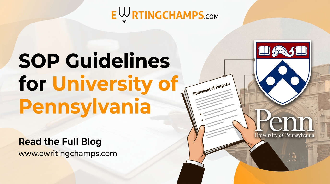SOP Guidelines for University of Pennsylvania